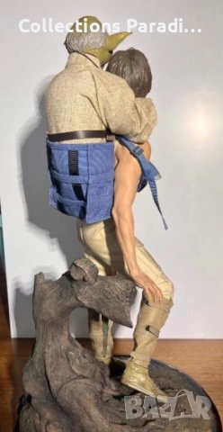 Sideshow Star Wars Luke Skywalker & Yoda premium format статуя фигура, снимка 4 - Колекции - 54131743