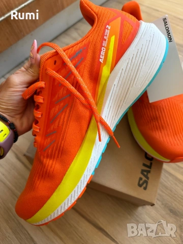 Оригинални нови маратонки Salomon Aero Blaze 2! 48 н, снимка 5 - Маратонки - 54724089