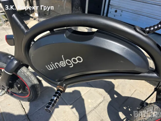 Електрически велосипед Windgoo B3 сгъваем, снимка 5 - Велосипеди - 55491530