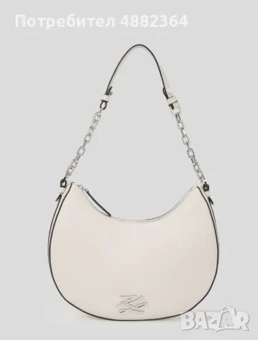 Чанта Karl Lagerfeld K/Autograph Moon Shoulder Bag