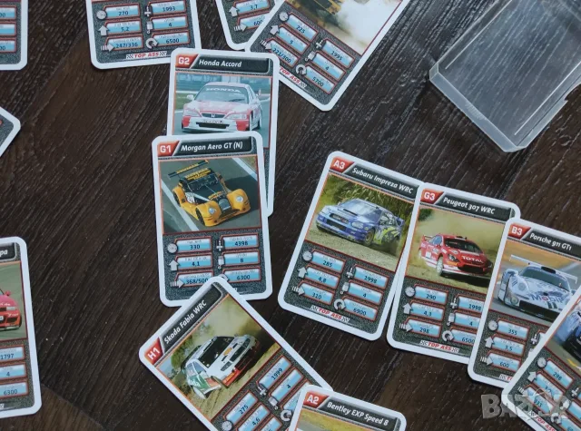 Колекционерски карти TOP ASS - Motorsport, снимка 6 - Карти за игра - 55660356