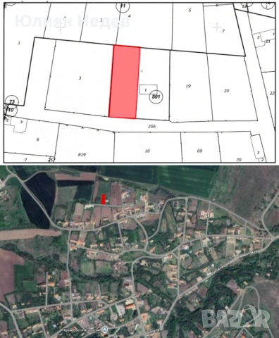 Парцел за продажба в с. Николаевка, на 28 км.  от  гр. Варна., снимка 3 - Парцели - 54162950