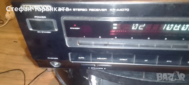 усилвател със радио тунер Kenwood , снимка 2 - Ресийвъри, усилватели, смесителни пултове - 54564299