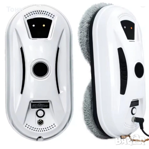 Интелигентен робот за почистване на прозорци с двойни въртящи се падове и вакуум 2800Pa, снимка 4 - Прахосмукачки - 54238868