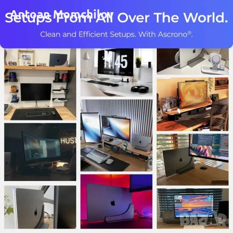 Докинг станция Ascrono MacBook Docking Station Type F, снимка 6 - Лаптоп аксесоари - 54805389