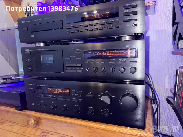 Сет на Yamaha - Yamaha RX-550 RS, Yamaha KX-670, Yamaha CDX-570, снимка 3 - Аудиосистеми - 54321126
