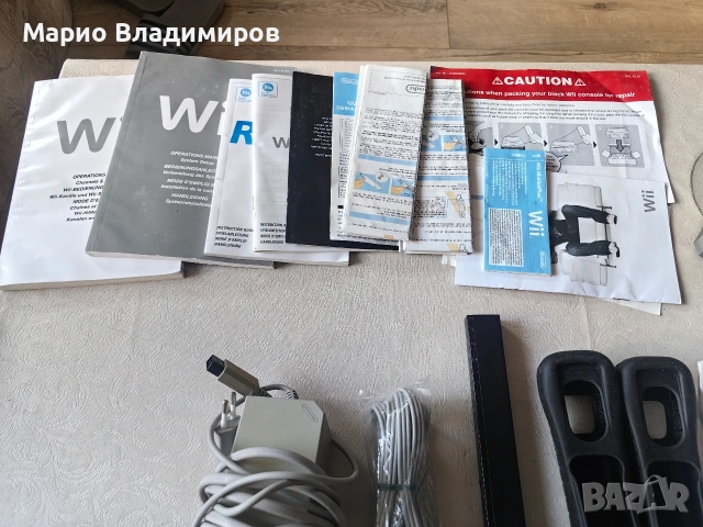 Nintendo wii black пълен комплект , снимка 7 - Nintendo конзоли - 54845993
