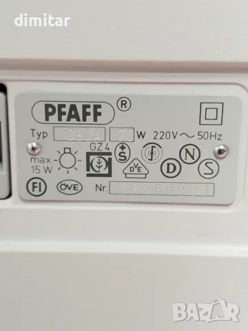 Шевна машина PFAFF hobbymatic 919 , снимка 12 - Шевни машини - 55477292