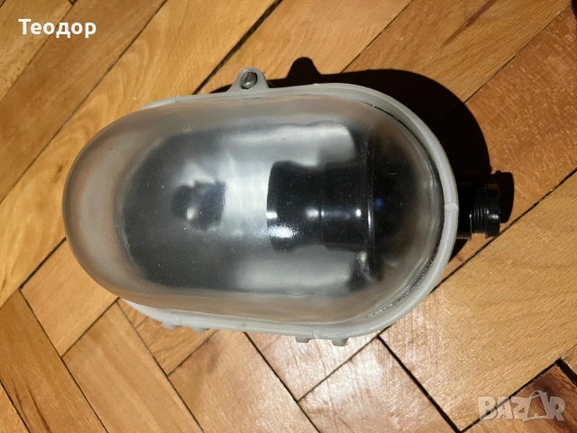 Овален външен плафон