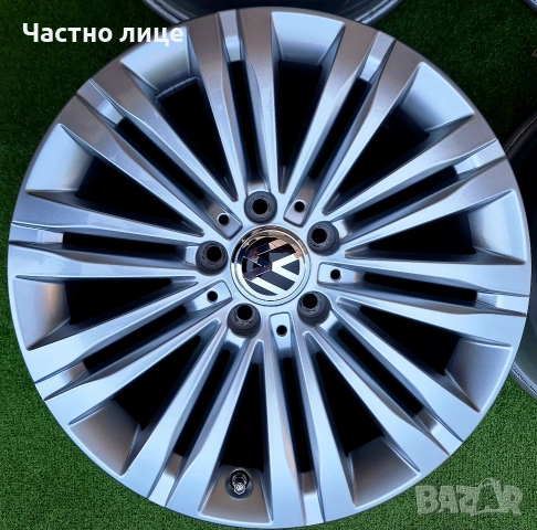 Продавам 4бр 17-ки джанти за Фолксваген Пасат, Тигуан, Туран, Голф, Ти-рок , снимка 2 - Гуми и джанти - 55013629