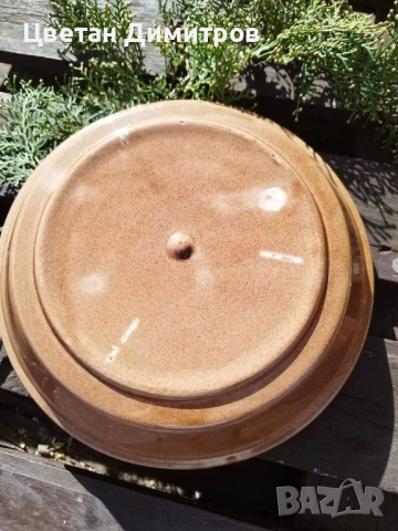 керамична цветна купа за приготвяне, ръчна изработка , снимка 12 - Прибори за хранене, готвене и сервиране - 54083949