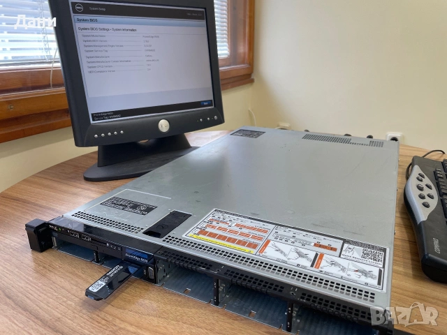 Сървър Dell R630 - 2x E5-2670v3 32GB RAM 2x750W, снимка 2 - Работни компютри - 55228754