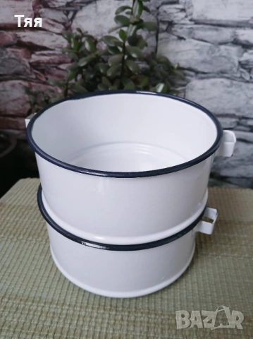 Емайлирана посуда от соца , снимка 11 - Съдове за готвене - 53992662