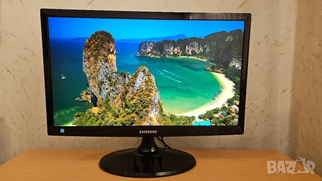 Монитор 22" Samsung S22C300H (Full HD, HDMI) – Без никакви забележки!, снимка 6 - Монитори - 55502459