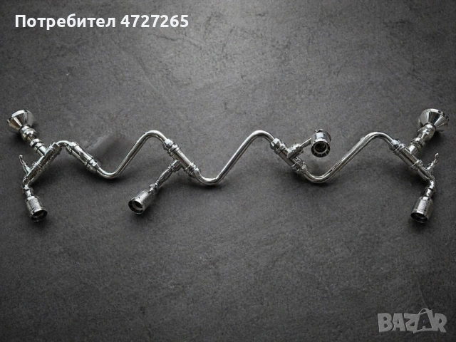 полилей от водопроводни тръби и кранчета 