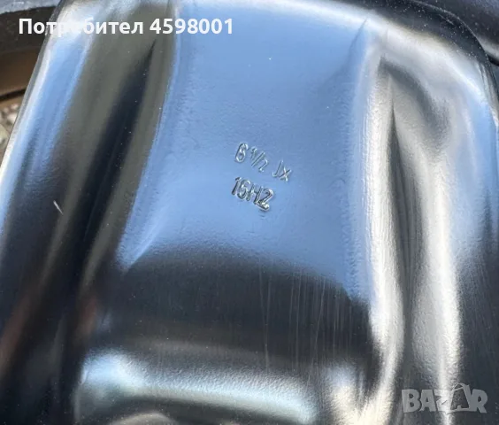 4бр.СТРУКТУРНИ Джанти 16цола 5x112 ET50+ТАСОВЕ за Vw,Skoda,Seat,Audi, снимка 9 - Гуми и джанти - 55596110