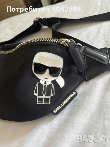 Чанта за кръст Karl Lagerfeld, снимка 6 - Чанти - 54936453