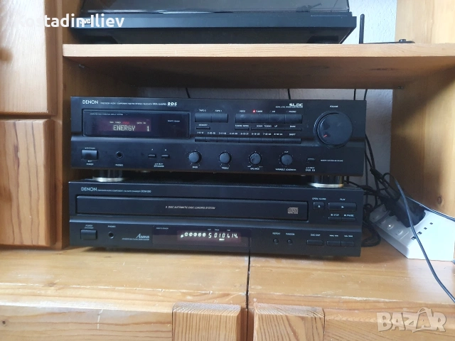 Заглавие: Качествена Hi-Fi система Denon: Ресийвър DRA-545RD + СД Чейнджър DCM-260, снимка 3 - Ресийвъри, усилватели, смесителни пултове - 55129117