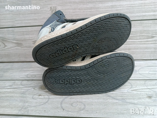 Adidas Hoops N 27 Детски кожени маратонки, снимка 5 - Детски маратонки - 54751352