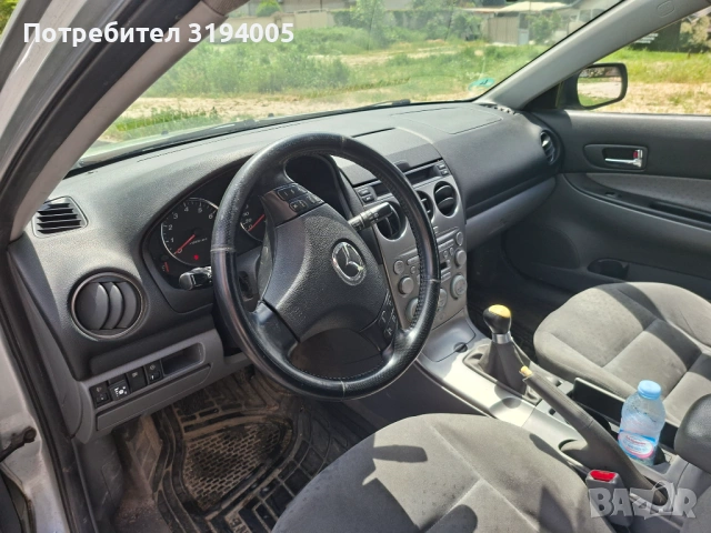 Mazda 6 2.0 газ/бензин, снимка 7 - Автомобили и джипове - 54483503