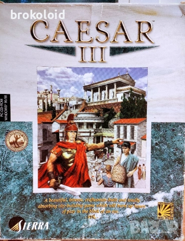 Caesar III PC big box - много запазена, класика