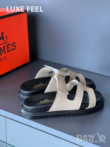 Hermes ⚜️Дамски Чехли , снимка 7 - Чехли - 54793781