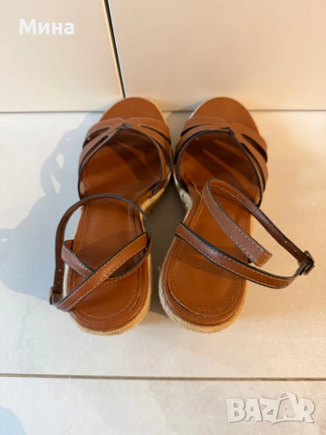 Сандали на платформа и каишка, снимка 4 - Сандали - 54364752