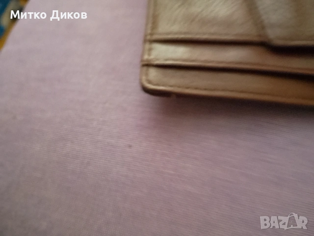 Портмоне естествена кожа ново 158х98мм, снимка 6 - Портфейли, портмонета - 54807303