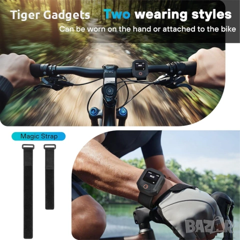 STARTRC GPS дистанционно за DJI Action 5 Pro/4 Bluetooth 25м, снимка 3 - Чанти, стативи, аксесоари - 53993074