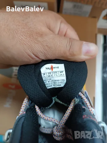Дамски обувки GORE-TEX Kayland Legacy GTX - grey/tourquoise  , снимка 4 - Дамски боти - 55417955