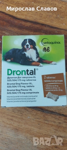 Drontal XL 2 таблетки (1 опаковка)