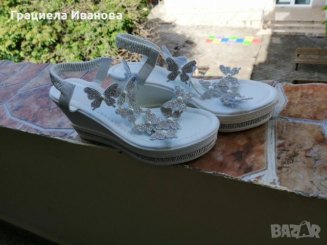 Продавам дамски сандали , снимка 2 - Сандали - 54915572
