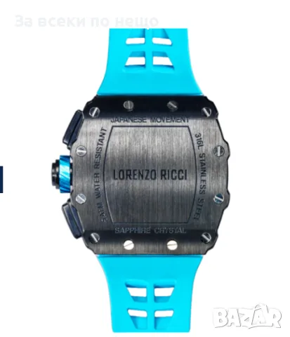 Lorenzo Ricci Polar Frost Мъжки Спортен Часовник С Кварцов Механизъм Код Chronolux34, снимка 5 - Мъжки - 55438939