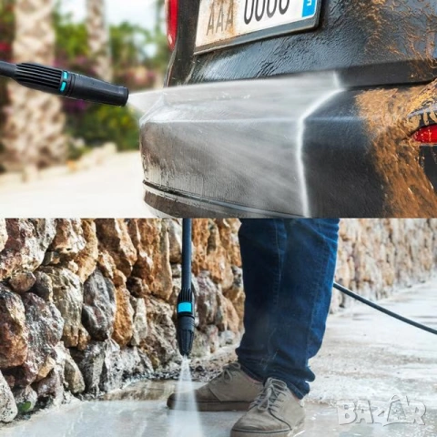 Водоструйка Cecotec HydroBoost 2400 AdvanceClean, 180 BAR, 480 L/h, 2400 W, включени аксесоари, снимка 6 - Парочистачки и Водоструйки - 55044955