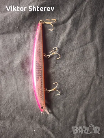 Smith Haluca 125S Pink – Японски морски воблер 125мм 15.5г, снимка 3 - Такъми - 55625537