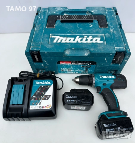 Makita DDF453 - Акумулаторен винтвоерт 2x18V 3.0Ah