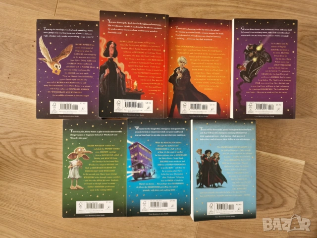 Harry Potter English Хари Потър на английски, снимка 6 - Художествена литература - 54554825