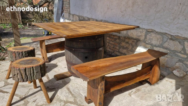 Градински комплект, снимка 4 - Градински мебели, декорация  - 54048816