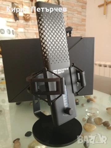 Нов ENDGAME GEAR XSTRM - Върхов клас USB Микрофон (Studio/Streaming)
