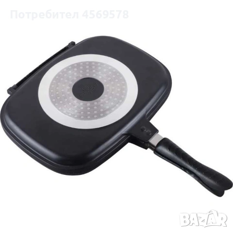 ‼️Тиган грил, двоен 32x25cm‼️, снимка 4 - Съдове за готвене - 54786511