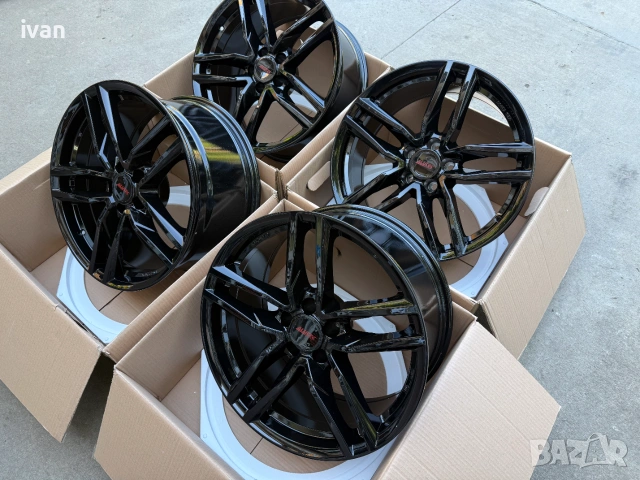 4 бр. чисто нови алуминиеви джанти Alutec 19 цола 5x112, централен отвор 66.5, ET20, 9J, снимка 7 - Гуми и джанти - 55240416
