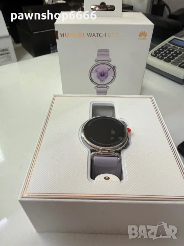 Смарт часовник Huawei Watch GT 6, 41MM, Steel Stainless Steel Case, Purple Fluoroelastome
