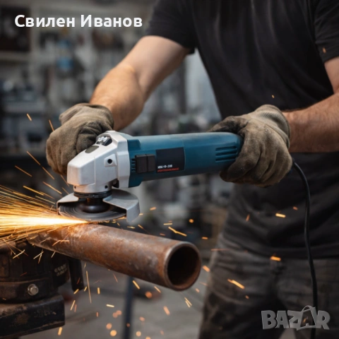 Ъглошлайф на ток Kraftroyal - 125mm бързо и прецизно рязане, снимка 5 - Ъглошлайфи - 54461960