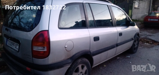 Продавам Опил Зафира 2002 г.дизел 6+1 годишна винетка всичко е платено,всичко п, снимка 4 - Автомобили и джипове - 54126208