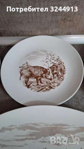 Ловен сервиз за хранене Bavaria , снимка 9 - Сервизи - 54235686