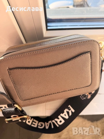 Дамска чанта Karl Lagerfeld - стилна и компактна, снимка 4 - Чанти - 55087663