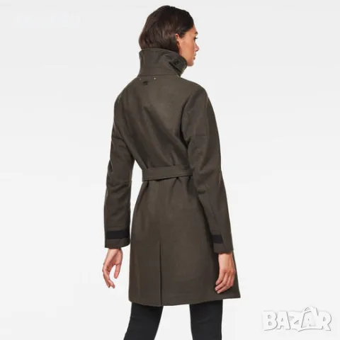 Дамско вълнено палто G-STAR Empral Wool Trench дамско зимно яке, снимка 3 - Палта, манта - 55475607