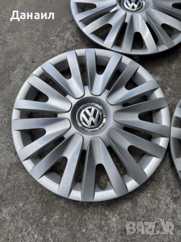 комплект оригинални тасове за Volkswagen 16 цола, снимка 2 - Аксесоари и консумативи - 55674583