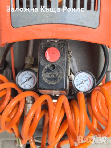 Монофазен бутален компресор DAEWOO DAAC50DN, 1.5 kW,169 л/мин,50 литра, 8 бара, с директно куплиране, снимка 6 - Компресори - 54481571
