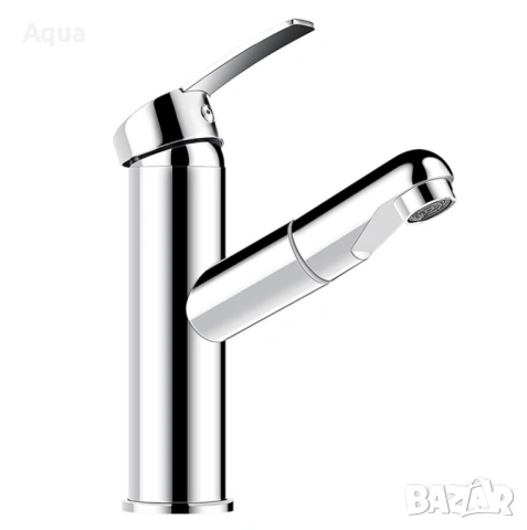 Cмесител с изтеглящ се чучур за кухня, баня (G244) - ликвидация, снимка 3 - ВИК - 54174040